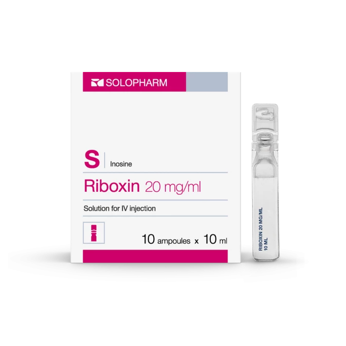 Photo Product Riboxin 20 mg/ml ampoules 10 ml - Solopharm