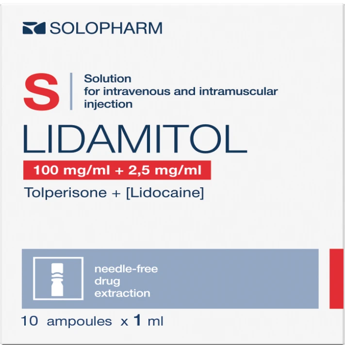 Photo Product Lidamitol 1 ml ampules  No.10 - Solopharm