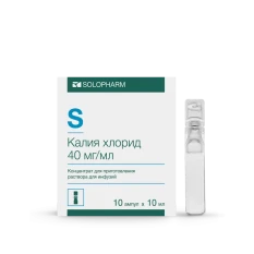 Калия хлорид состав, инструкция | Solopharm в России