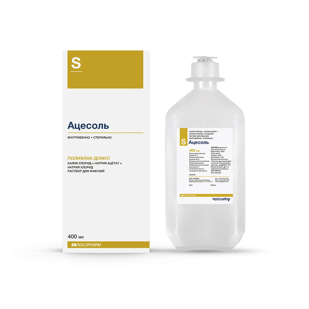Фото Препарат Ацесоль - Solopharm