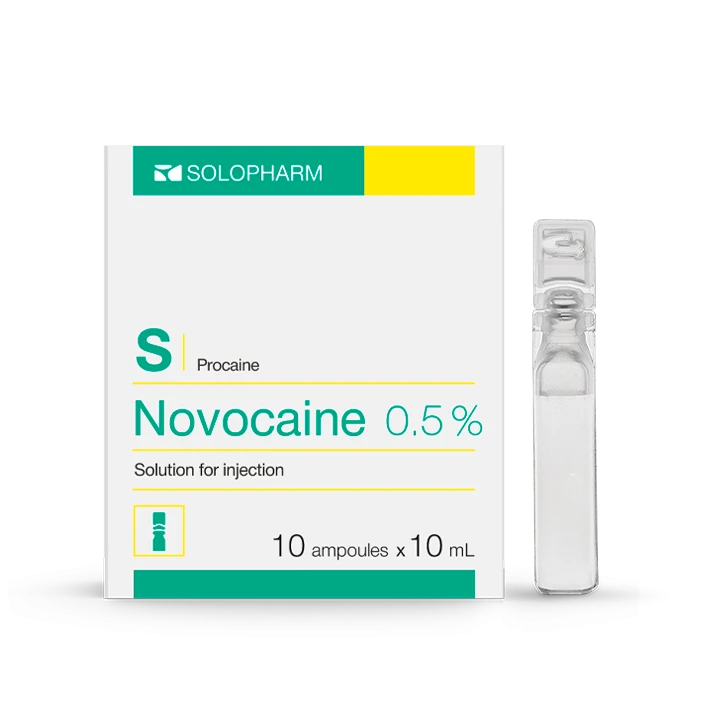 Product Novocaine 0.5% Ampoules 10 ml - Solopharm Photo Product Novocaine 0.5% Ampoules 10 ml - Solopharm