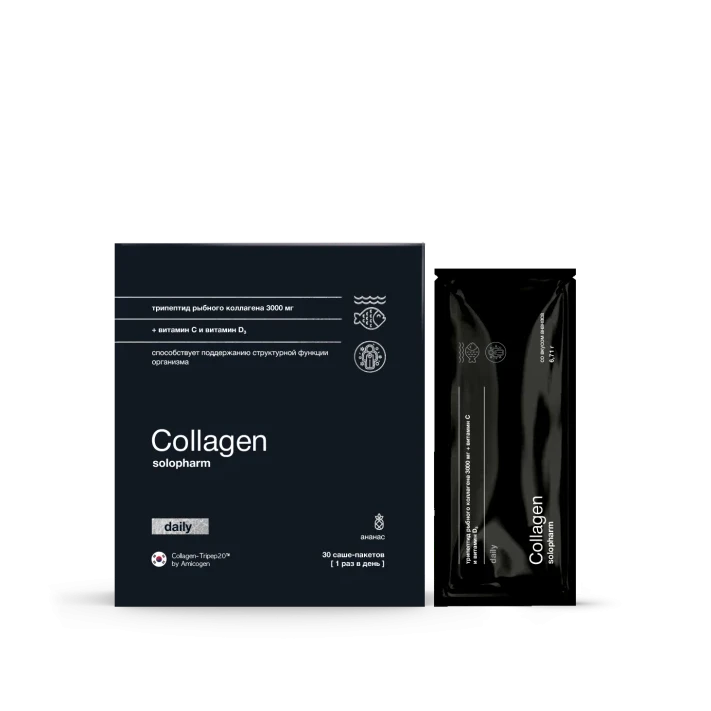 Фото Препарат Collagen solopharm daily - Solopharm