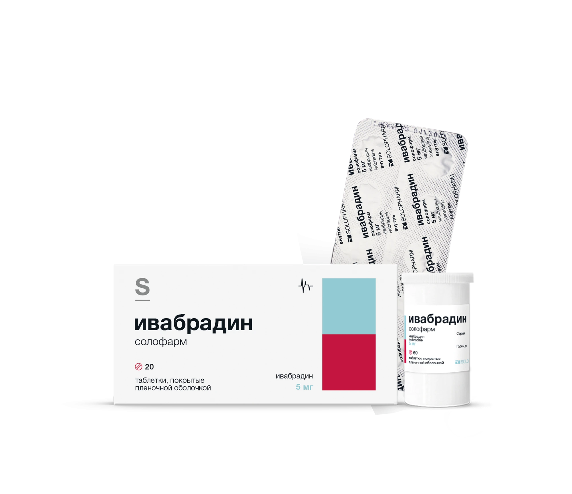 Фото Препарат Ивабрадин - Solopharm