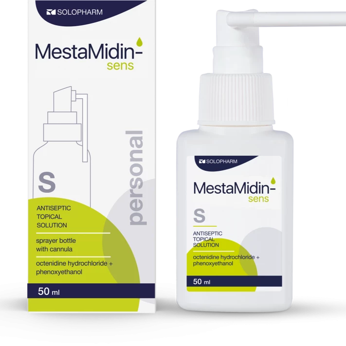 Photo Product Mestamidin-sens PERSONAL 1 mg + 20 mg 50 ml spray - Solopharm