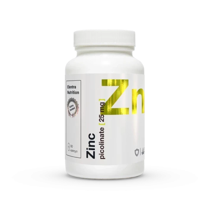 Photo Product Elentra Nutrition Zinc Picolinate Capsules №90 - Solopharm