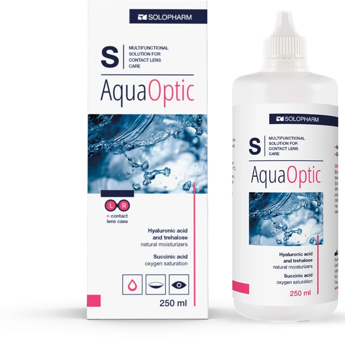Photo Product AquaOptic 250 ml plastic bottle - Solopharm