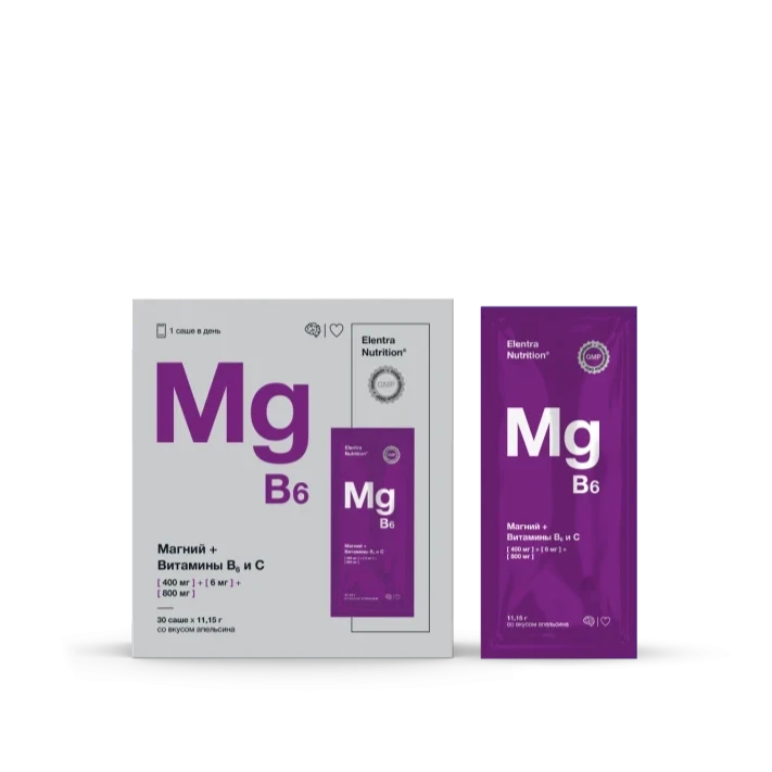 Photo Product Elentra Nutrition Magnesium and Vitamin B6 - Solopharm