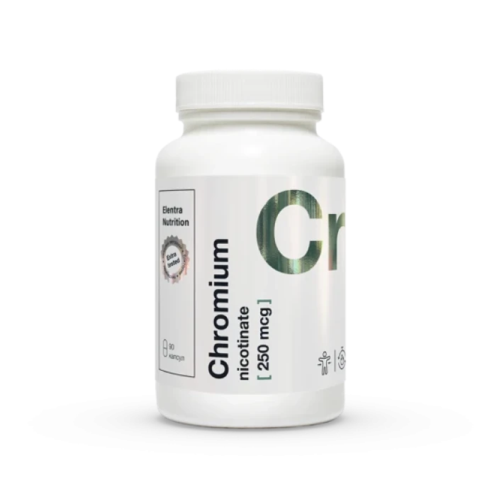 Photo Product Elentra Nutrition Chromium Nicotinate - Solopharm