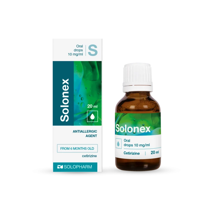 Photo Product Solonex 10 mg/ml 20 ml drops - Solopharm