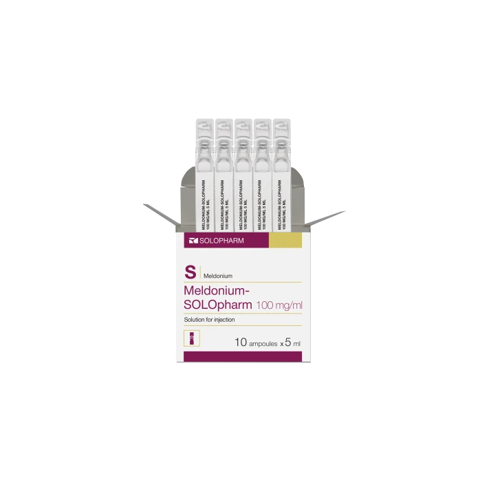 Photo Product Meldonium-SOLOpharm 100 mg/ml ampoules 5 ml - Solopharm