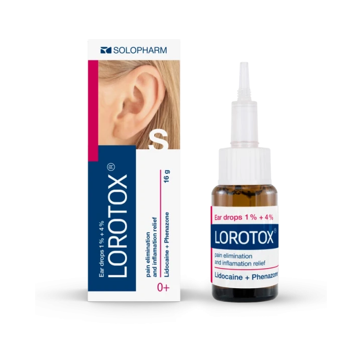 Photo Product Lorotox 10 mg + 40 mg 16 g drops - Solopharm