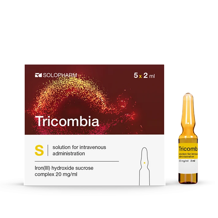 Photo Product Tricombia 2 ml ampules 20 mg/ml - Solopharm
