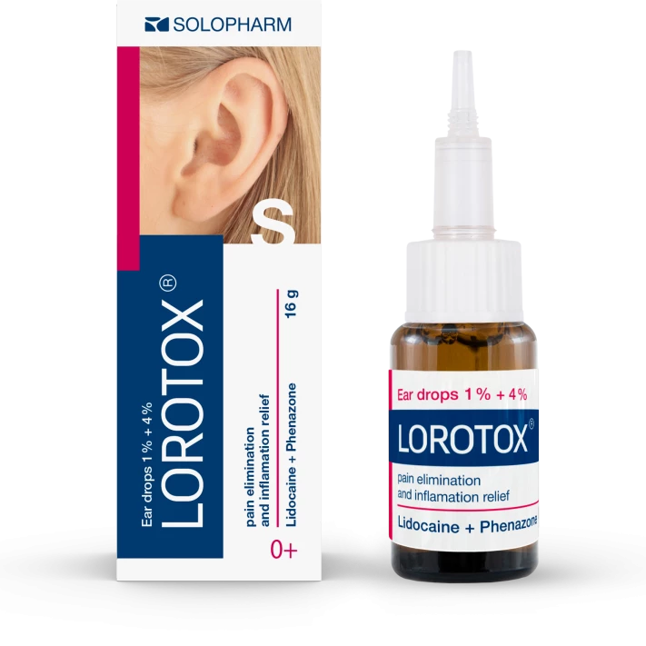 Photo Product Lorotox 10 mg + 40 mg 16 g drops - Solopharm