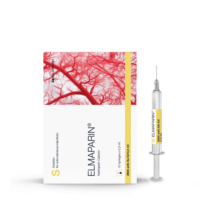 Photo Product Elmaparin 2,850 anti-Xa IU syringe - Solopharm