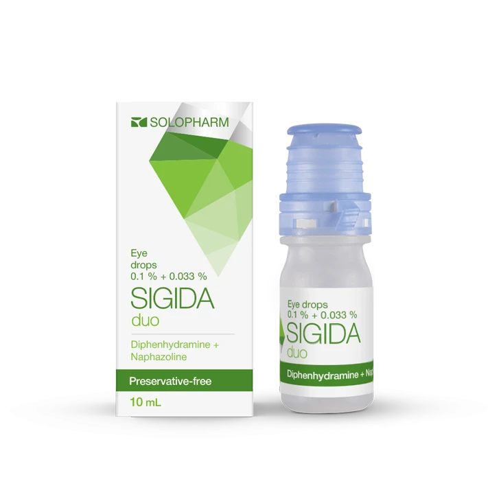 Photo Product SIGIDA duo Multidose 0.1% + 0.033% - Solopharm