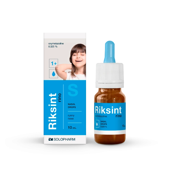 Photo Product Riksint Rino 0,025%l Drops 10 ml - Solopharm