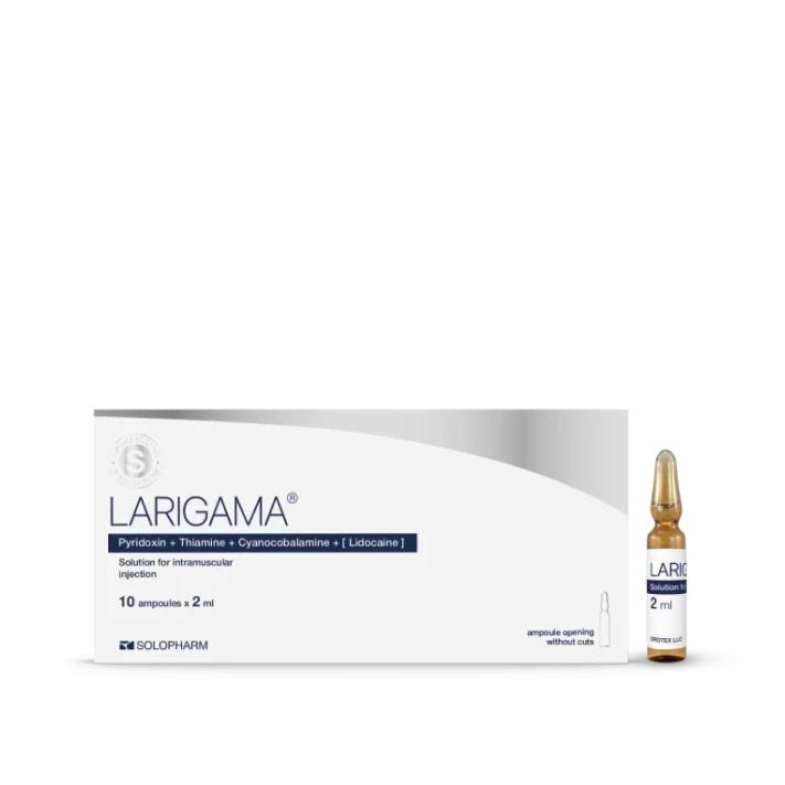 Photo Product Larigama 2 ml ampules No.10 - Solopharm