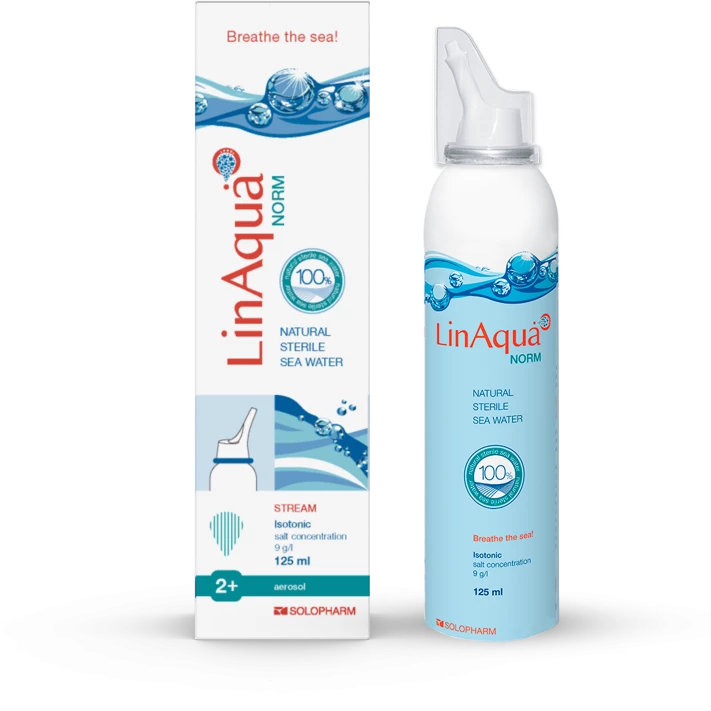 Photo Product LinAqua norm 0.9% 125 ml spray - Solopharm
