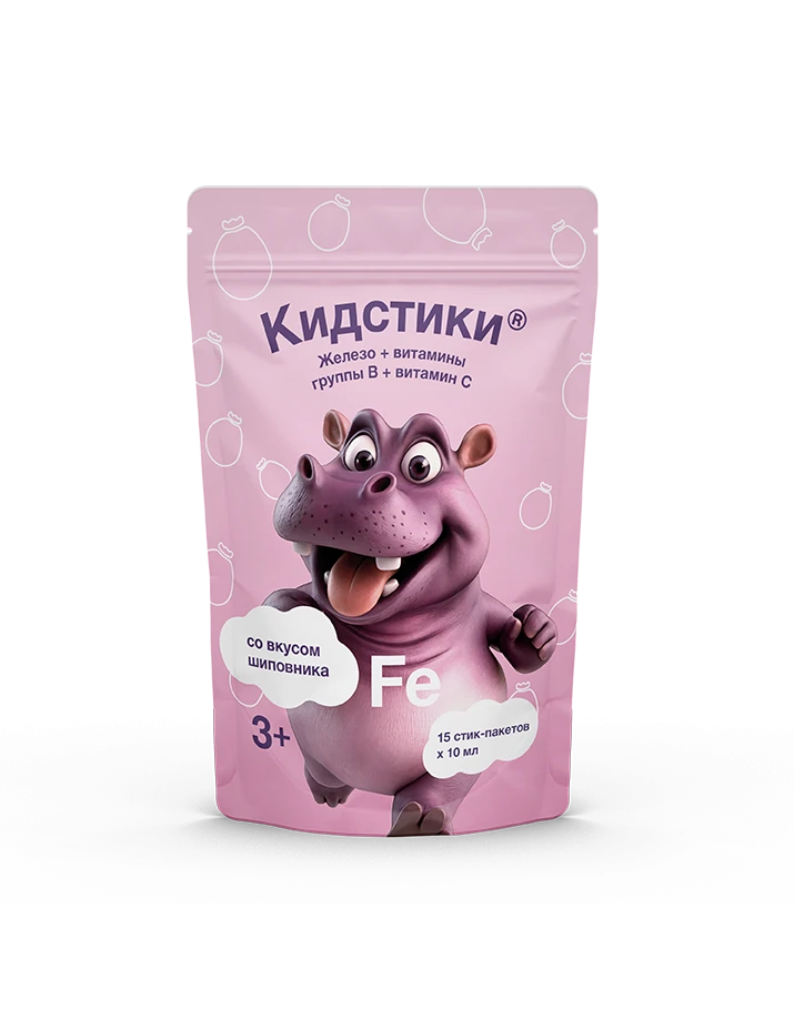 Фото Препарат Кидстики® Железо - Solopharm