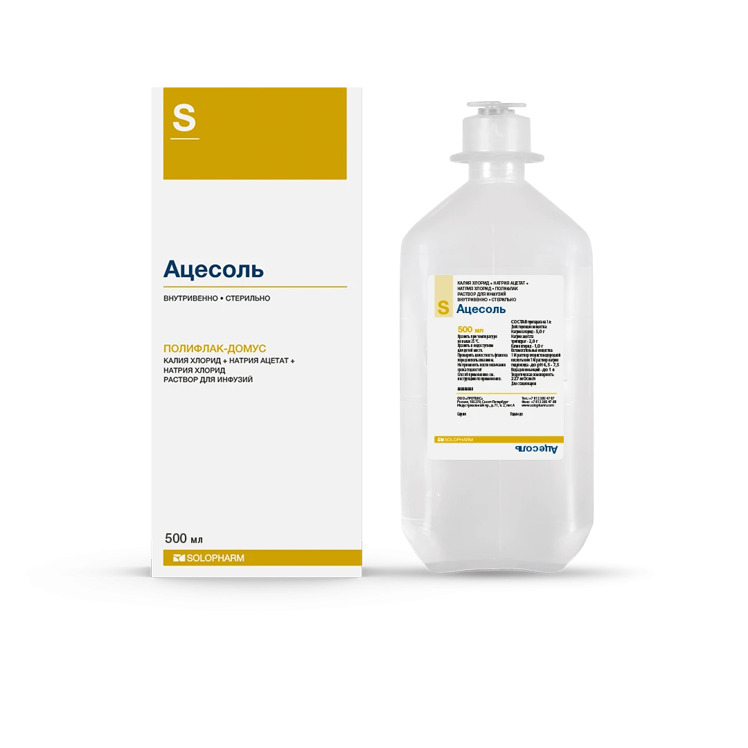 Фото Препарат Ацесоль - Solopharm