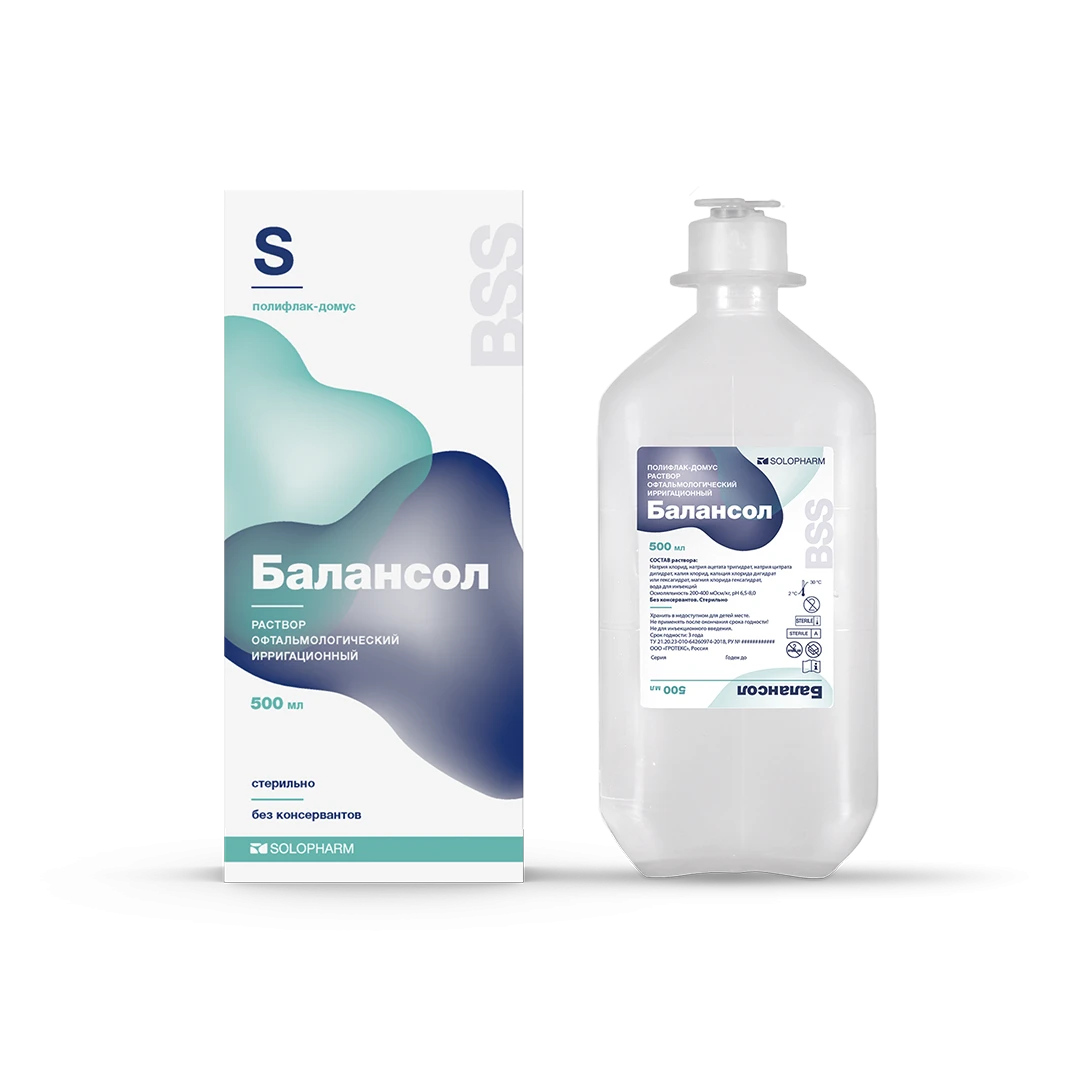 Фото Препарат Балансол Полифлак 500 мл - Solopharm