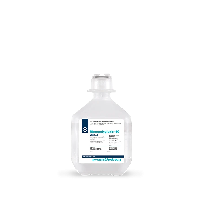 Photo Product Rheopolyglukin-40 100 mg/ml PoliFlac 200 ml - Solopharm