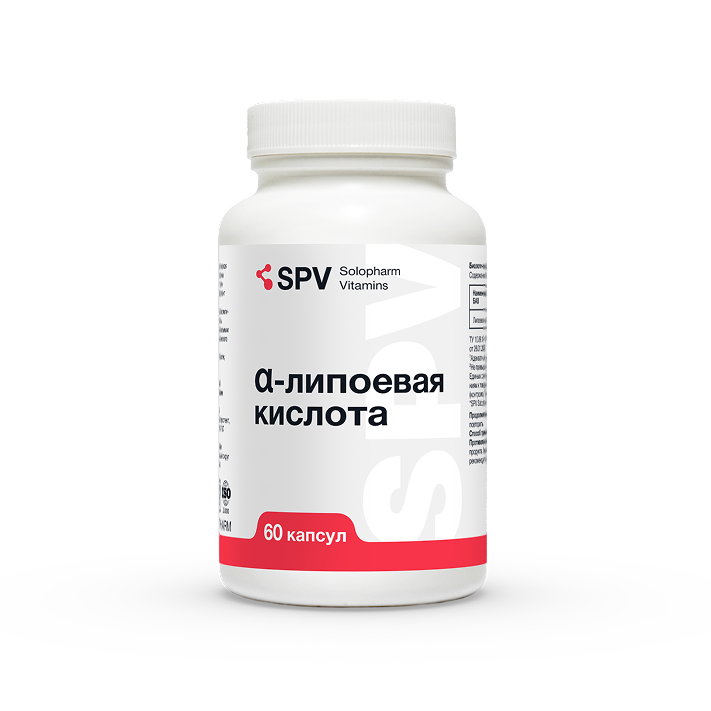 Фото Препарат SPV α-липоевая кислота - Solopharm