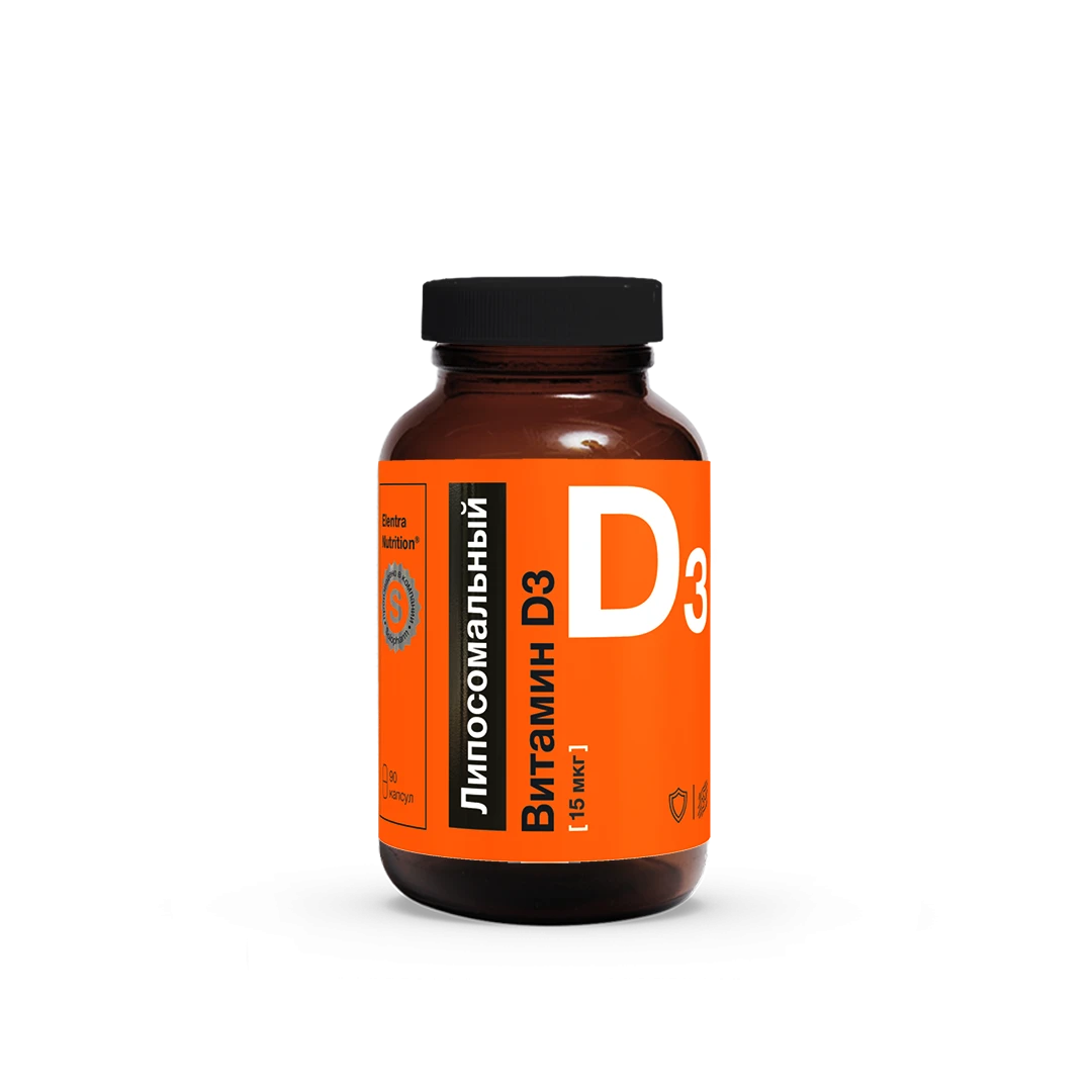 Фото Препарат Elentra Nutrition Липосомальный витамин D3 Капсулы №60 - Solopharm