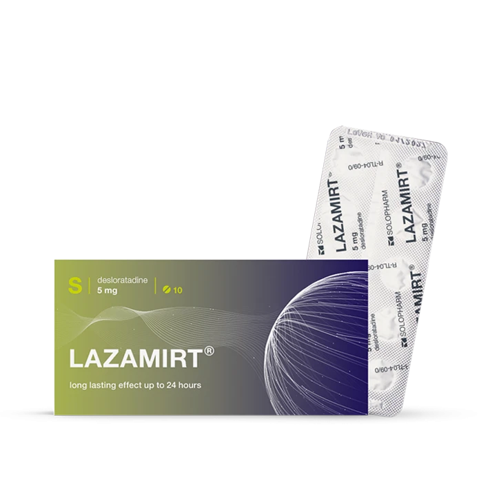 Photo Product Lazamirt® Tablets 5 mg №10 - Solopharm