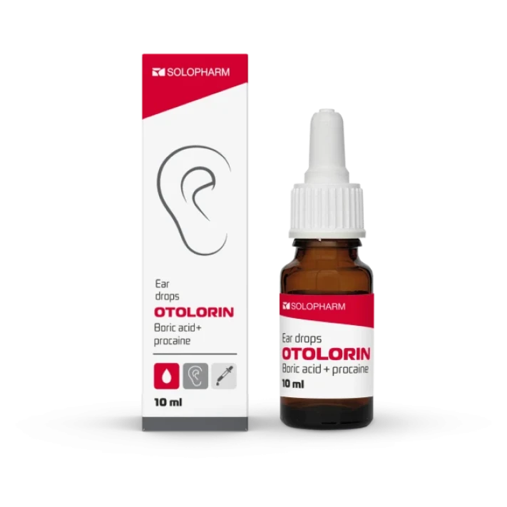 Photo Product Otolorine 10 ml Drops 20 mg +30 mg - Solopharm