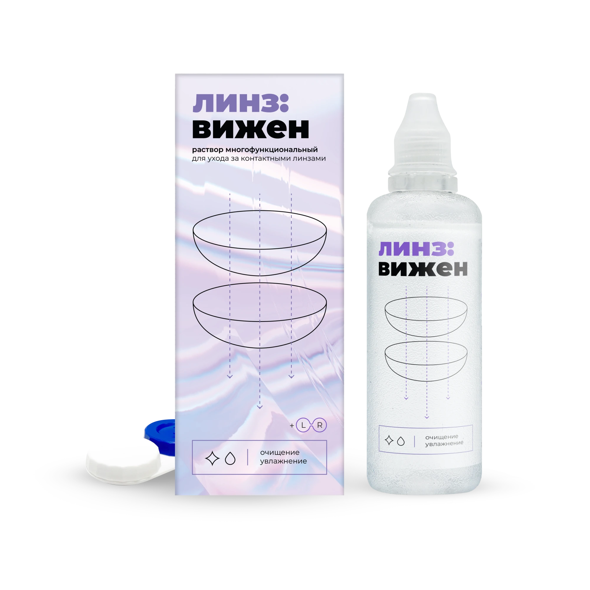 Фото Препарат ЛинзВижен Пластиковый флакон 120 мл - Solopharm