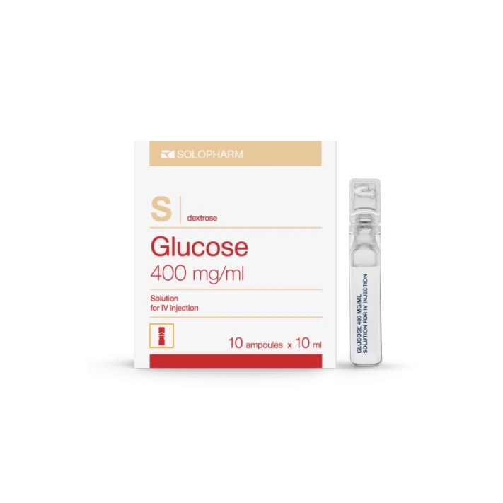 Photo Product Glucose 400 mg/ml ampoules 10 ml - Solopharm