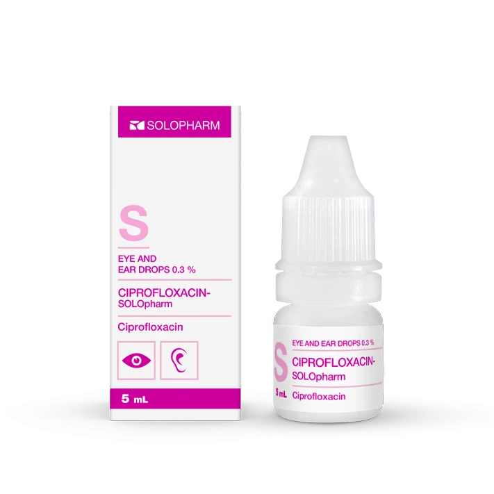 Photo Product Ciprofloxacin-SOLOfarm - Solopharm