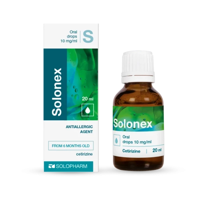 Photo Product Solonex 10 mg/ml 20 ml drops - Solopharm