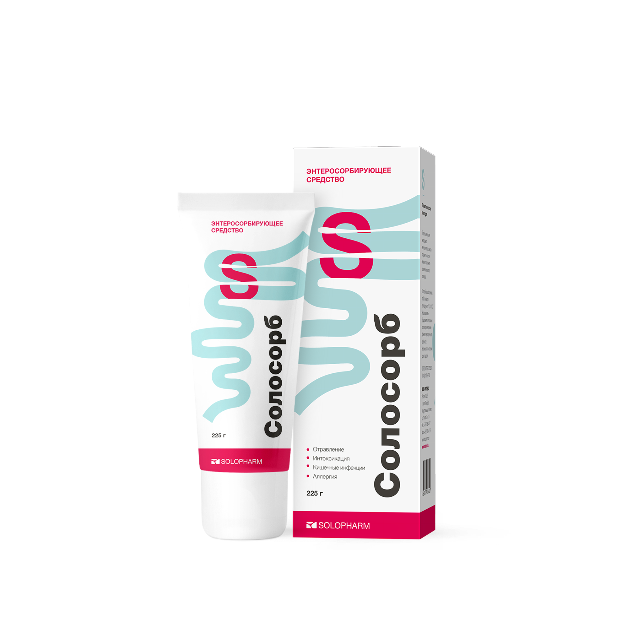 Фото Препарат Солосорб — сорбент в форме геля - Solopharm