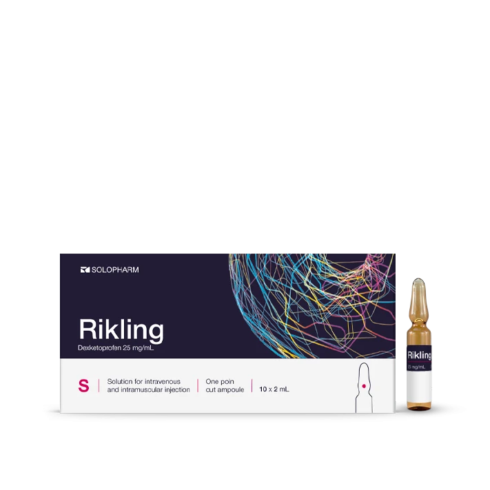 Photo Product Rikling 2 ml ampules 25 mg/ml No.10 - Solopharm