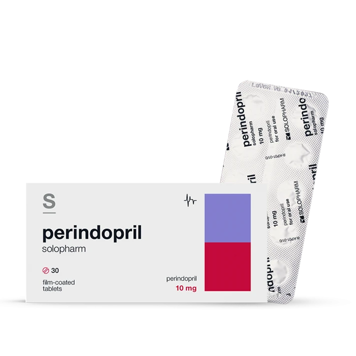 Photo Product Perindopril Solopharm Tablets 10 mg №30 - Solopharm