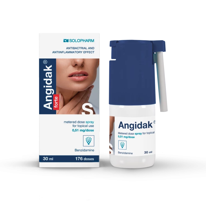 Photo Product Angidak® forte 0.51 mg-dose 30 ml spray - Solopharm