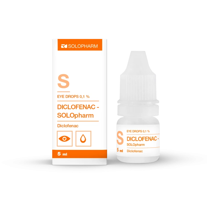 Photo Product Diclofenac-SOLOpharm Multidose 0.1% - Solopharm